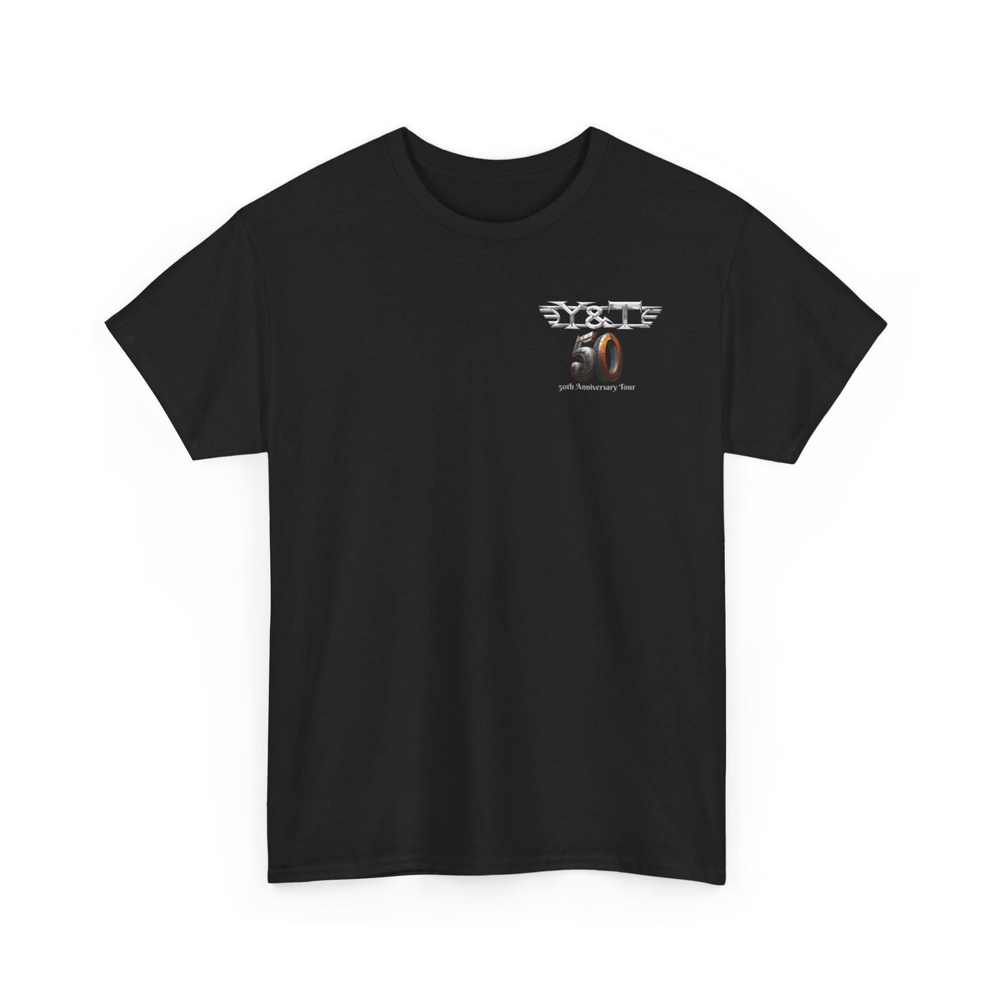 Y&T 50 Unisex Heavy Cotton Tee