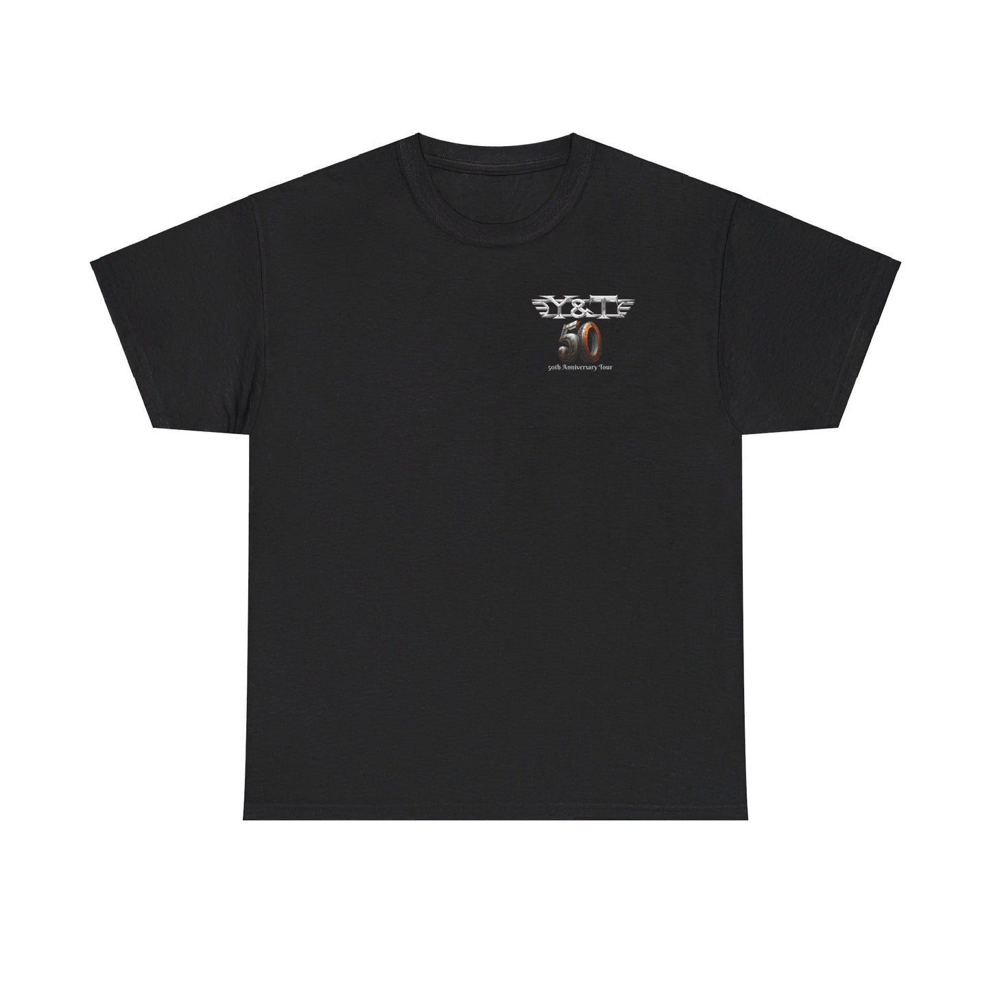 Y&T 50 Unisex Heavy Cotton Tee