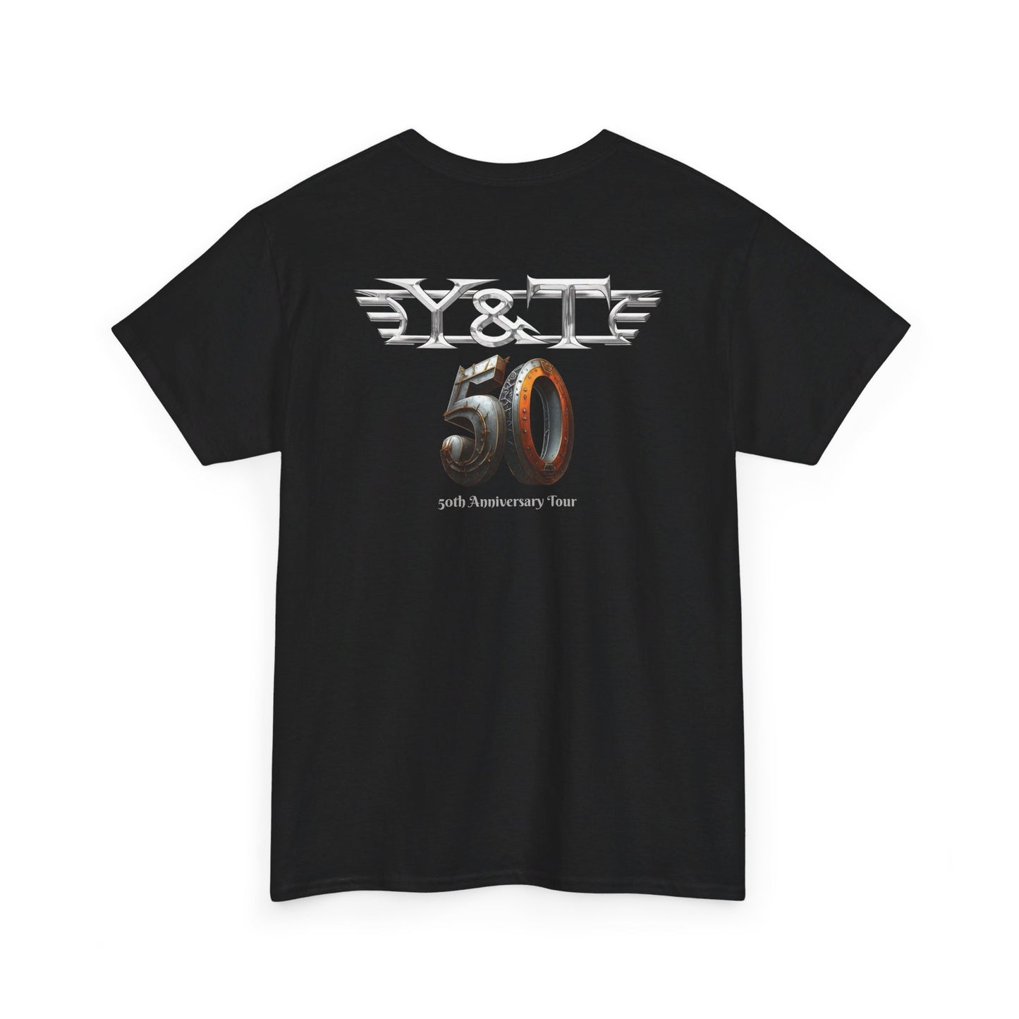 Y&T 50 Unisex Heavy Cotton Tee