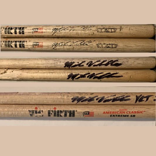 Mike Vanderhule Used Drumsticks