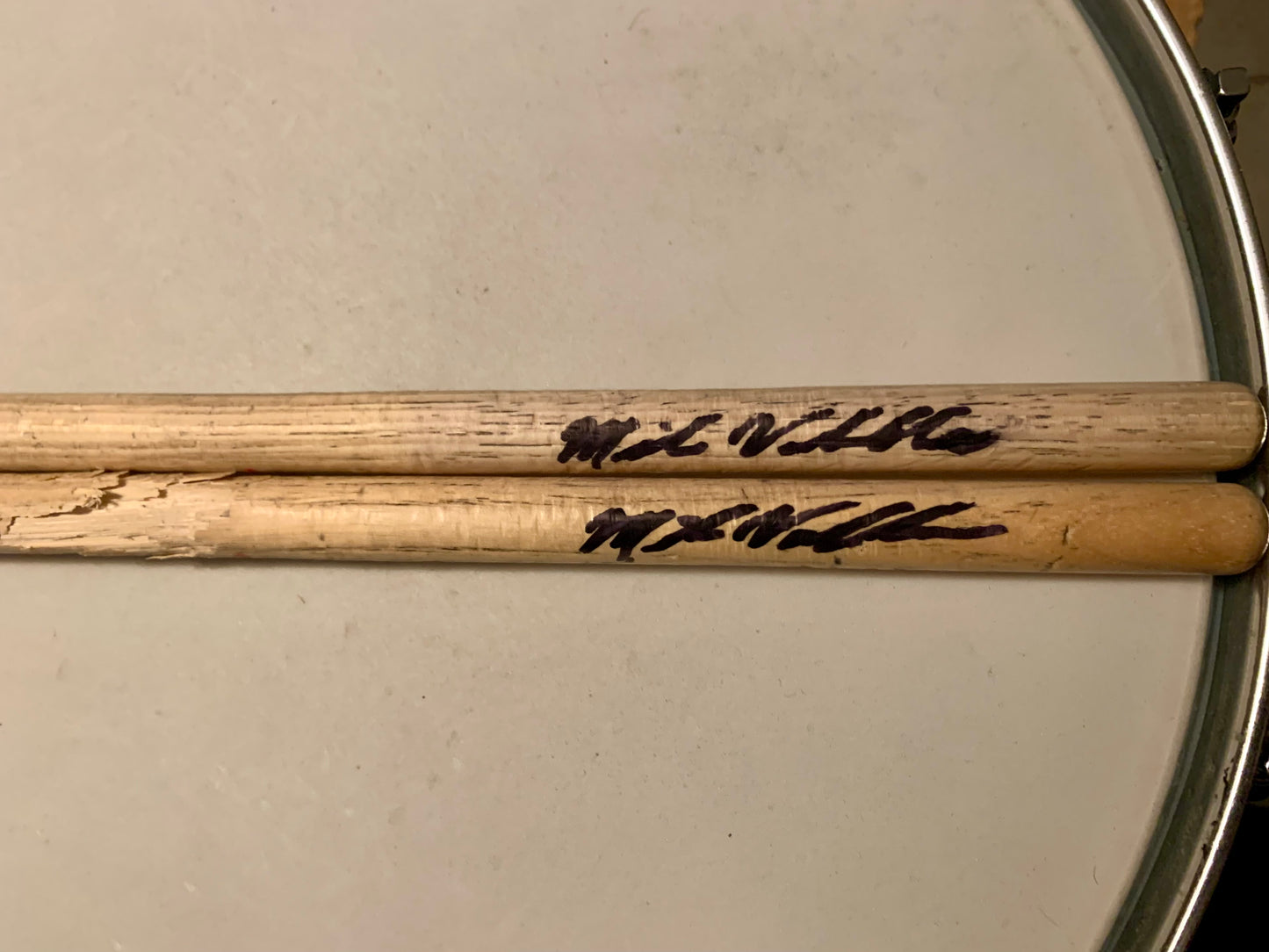 Mike Vanderhule Used Signature Model Drumsticks